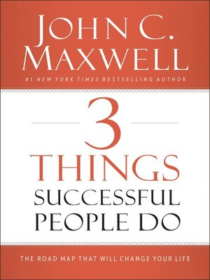 cover image of 3 Things Successful People Do